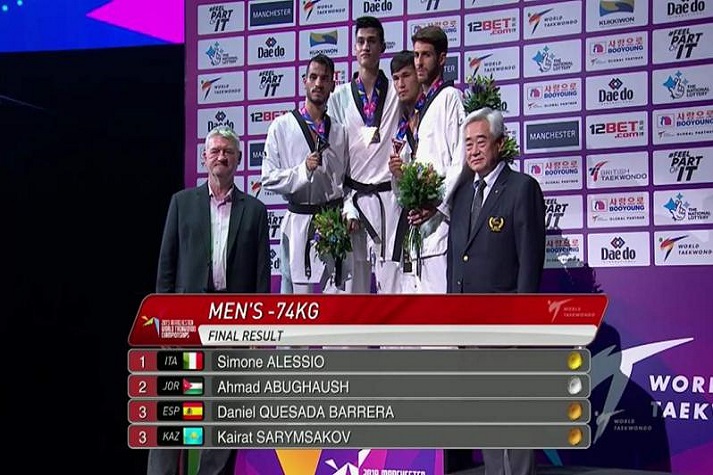 Podio Simone Alessio